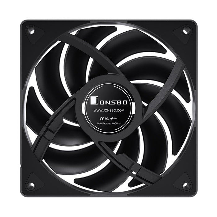 EAN 6970620552958 - Jonsbo CR-3000 ARGB sistema de refrigeración para ordenador Procesador Ventilador 12 cm Negro 1 pieza(s) imagen 21