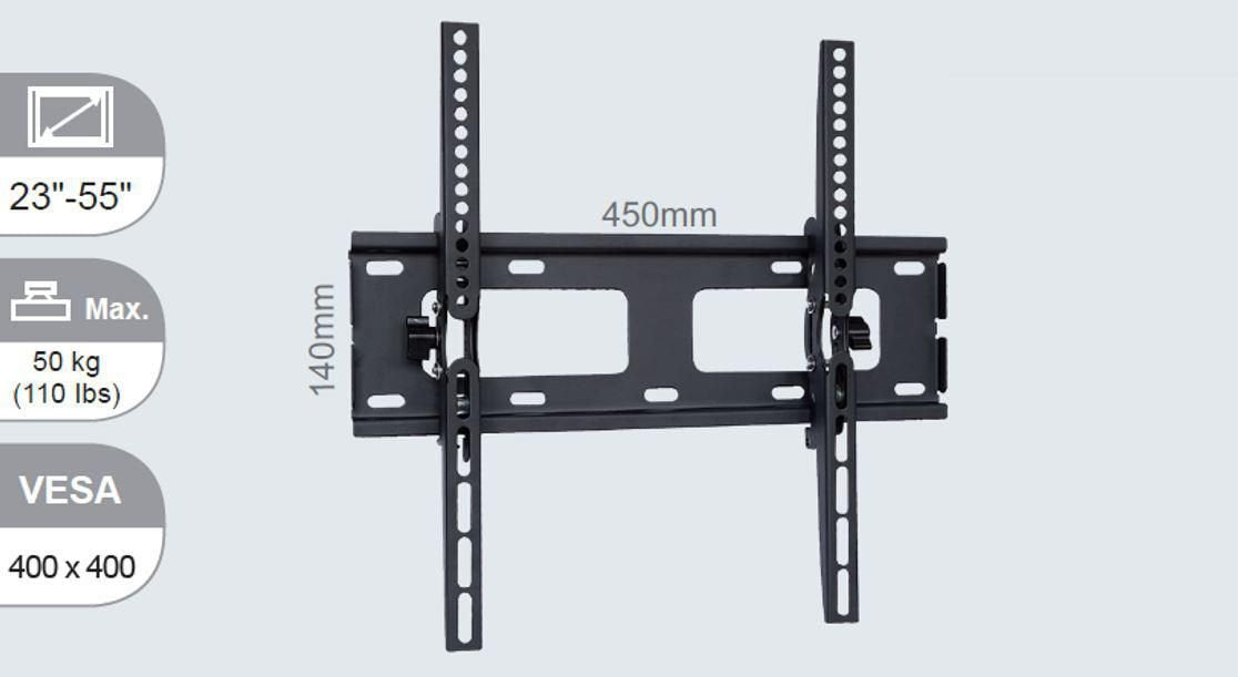 EAN 5711783838876 - Vivolink VLMW2355T soporte para TV 139,7 cm (55") Negro imagen 1