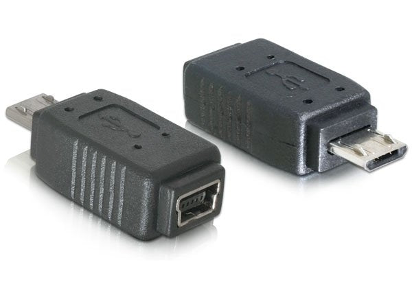 EAN 4043619650637 - DeLOCK Adapter USB micro-B male to mini USB 5-pin mini USB 5p Negro imagen 1