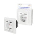 EAN 4052792063066 - LogiLink PA0262 toma de corriente CEE 7/3 + USB Blanco imagen 9