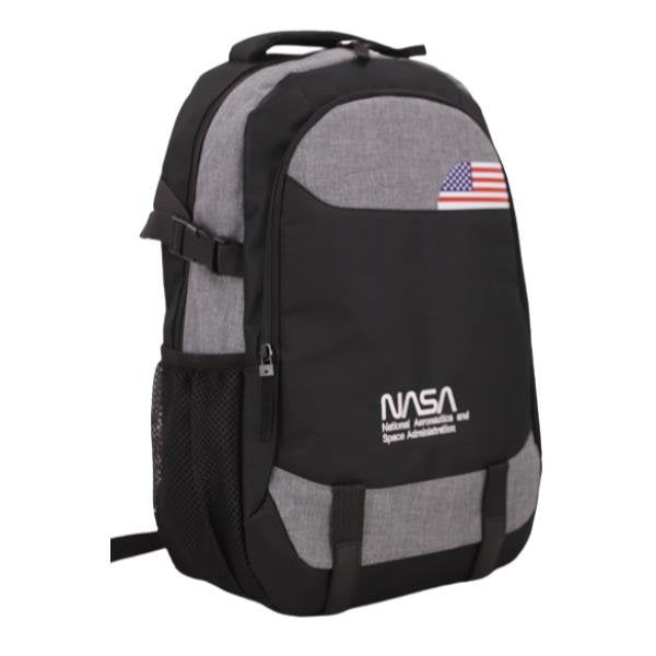 EAN 4895232703234 - NASA BAG02 mochila City backpack Negro, Gris Oxford imagen 2