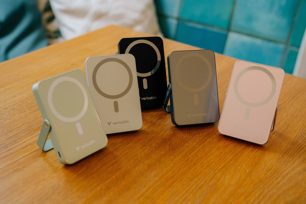 EAN 0023942322689 - Verbatim Charge 'n' Go Magnetic Wireless Polímero de litio 10000 mAh Cargador inalámbrico Gris imagen 5