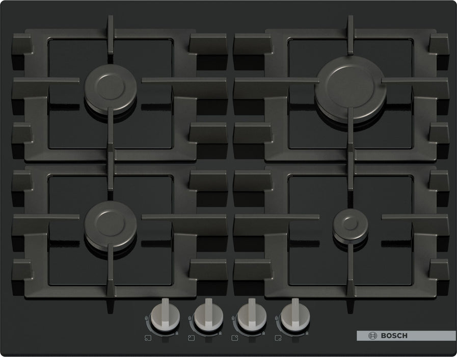 EAN 4242005437856 - Bosch Serie 4 PNP6B6K40 hobs Negro Integrado 59 cm Encimera de gas 4 zona(s) imagen 2