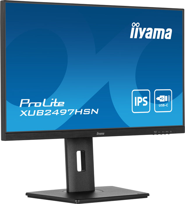 EAN 4948570124930 - iiyama ProLite XUB2497HSN-B2 pantalla para PC 60,5 cm (23.8") 1920 x 1080 Pixeles Full HD LED Negro imagen 4