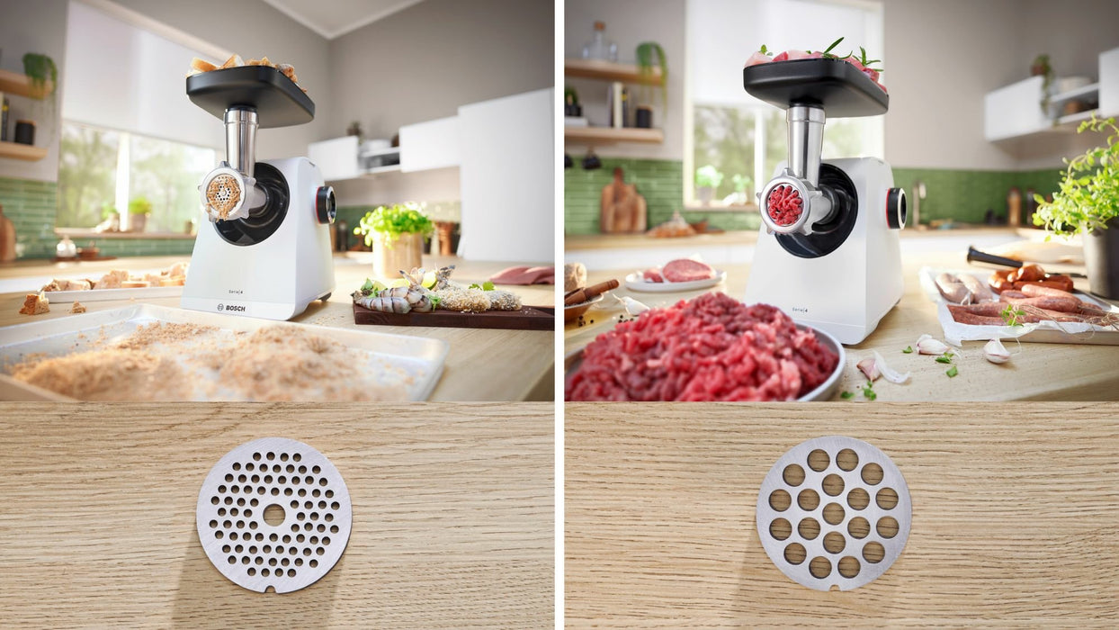 EAN 4242005433711 - Bosch Serie 4 MFWS420W picadora 1300 W Blanco imagen 6