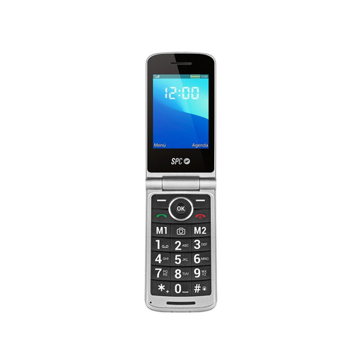 EAN 8436609912390 - SPC Prince 4G 7,11 cm (2.8") 130 g Negro, Plata Teléfono para personas mayores imagen 1