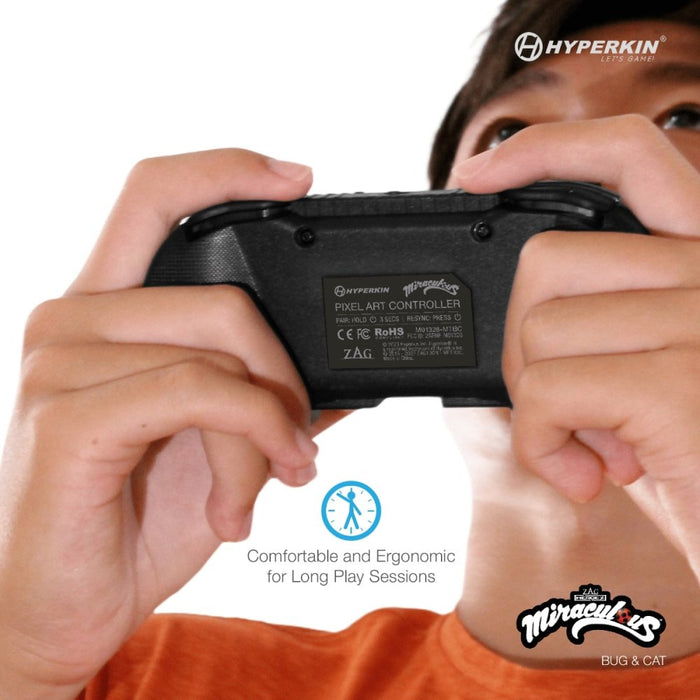 EAN 810007714424 - Hyperkin Pixel Art Verde, Rojo Bluetooth Gamepad Nintendo Switch, Nintendo Switch Lite, Nintendo Switch OL imagen 6