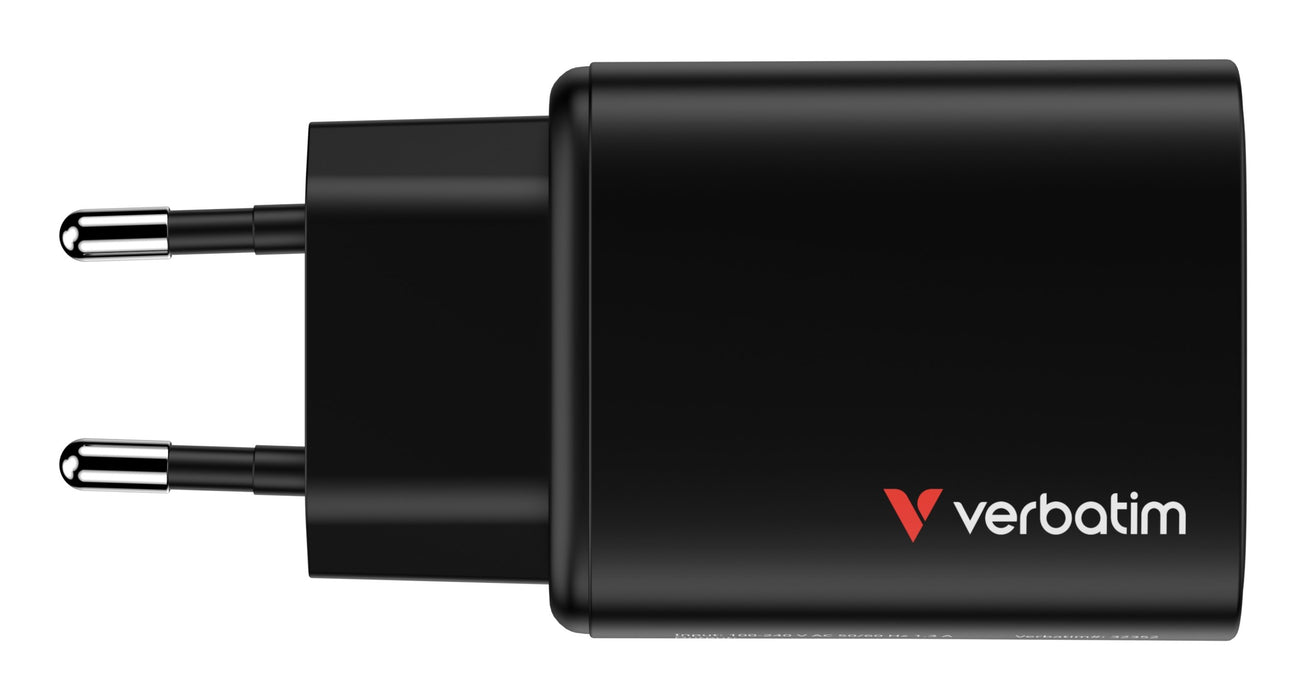 EAN 23942323525 - Verbatim 32352 cargador de dispositivo móvil Universal Negro Corriente alterna Carga rápida Interior imagen 5