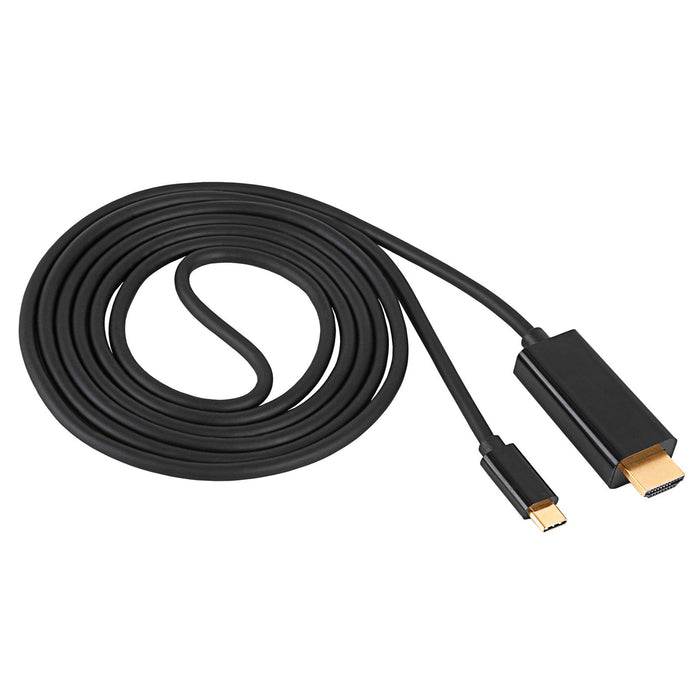 EAN 5901720137760 - Akyga AK-AV-18 cable HDMI 1,8 m USB C HDMI tipo A (Estándar) Negro imagen 2