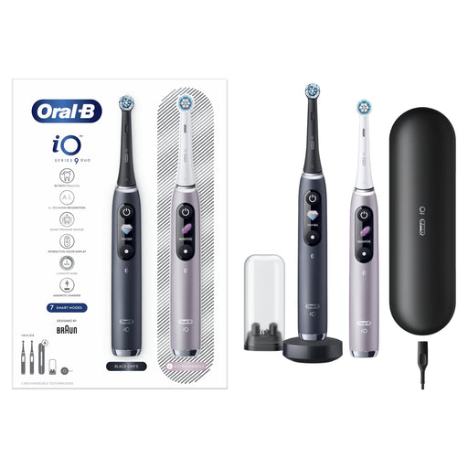 EAN 4210201411550 - Oral-B iO 80363731 cepillo eléctrico para dientes Adulto Cepillo dental oscilante Negro, Plata imagen 2
