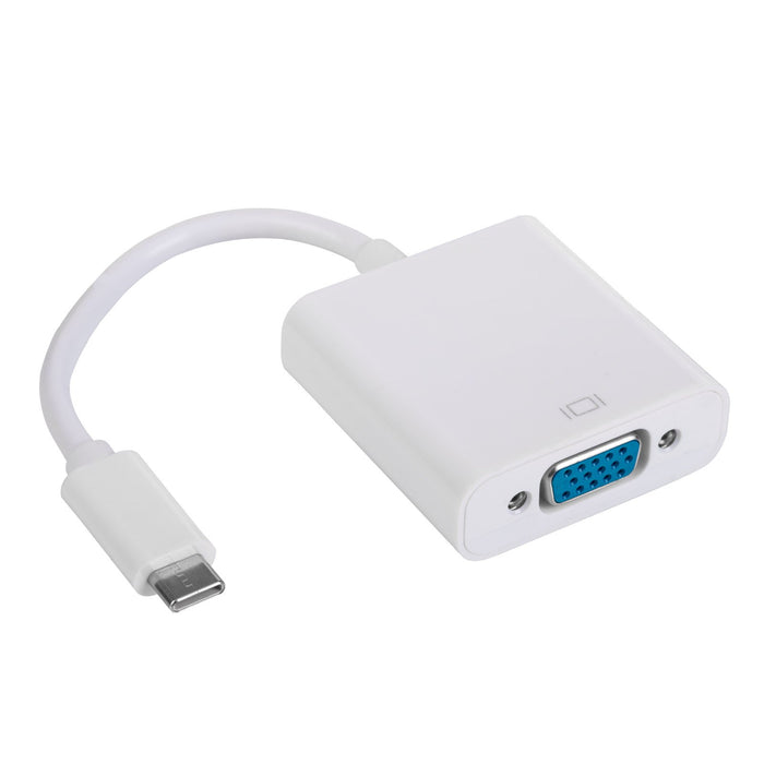 EAN 5901720135322 - Akyga AK-AD-55 cambiador de género para cable USB Typ C VGA Blanco imagen 1