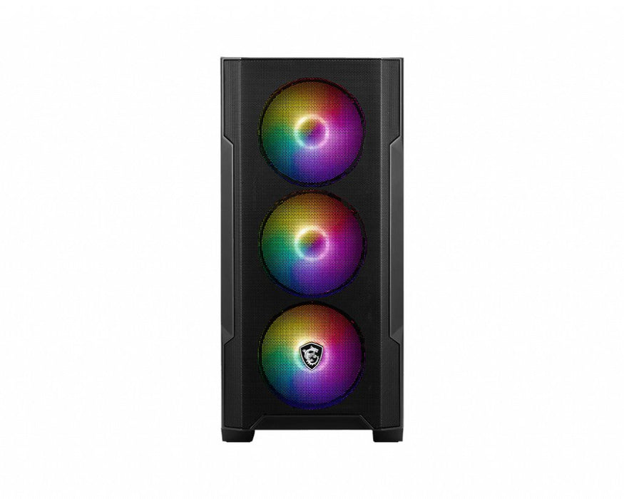 EAN 4719072932237 - MSI MAG Forge M100A Micro Torre Negro, Transparente imagen 3