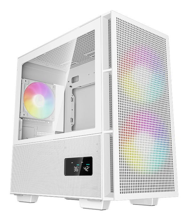 EAN 6933412774686 - DeepCool R-CH360-WHAPE3D-G-1 carcasa de ordenador Micro Torre Blanco imagen 1