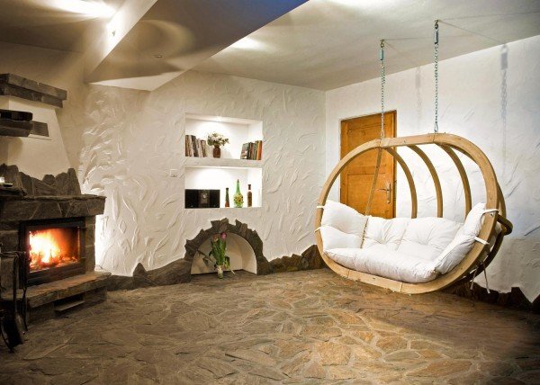 EAN 4030454004244 - AMAZONAS AZ-2030850 silla colgante Blanco Silla colgante con forma de huevo imagen 3