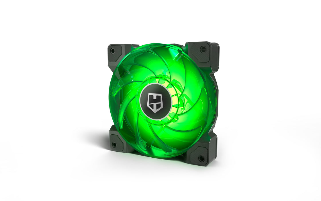 EAN 8436532168338 - NOX H-SYNC Carcasa del ordenador Ventilador 12 cm Negro, Transparente imagen 4