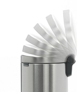 EAN 8710755112041 - Brabantia 112041 papelera 12 L Alrededor Acero inoxidable imagen 8