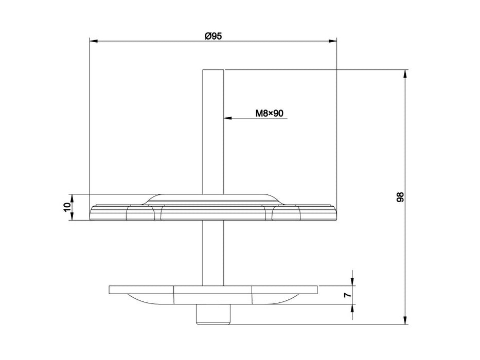EAN 7350073735884 - Multibrackets 5884 accesorio para soporte de monitor imagen 2