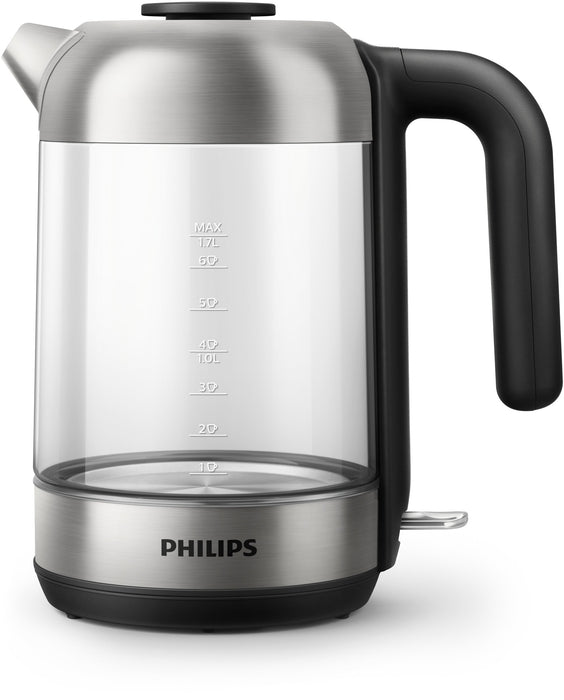 EAN 8710103940302 - Philips 5000 series HD9339/80 tetera eléctrica 1,7 L 2200 W Negro, Acero inoxidable, Transparente imagen 1