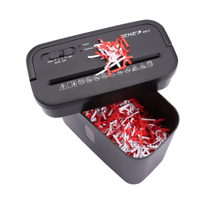 EAN 4030152952489 - Genie 440 X triturador de papel Corte cruzado 72 dB Negro imagen 4