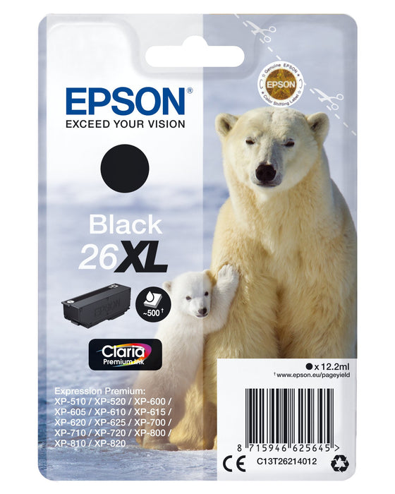 EAN 8715946519005 - Epson C13T26214012 cartucho de tinta 1 pieza(s) Original Alto rendimiento (XL) imagen 1