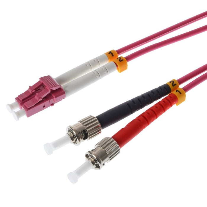 EAN 4005938264346 - Helos 20m OM4 LC/ST Cable de fibra óptica e InfiniBand Violeta imagen 1