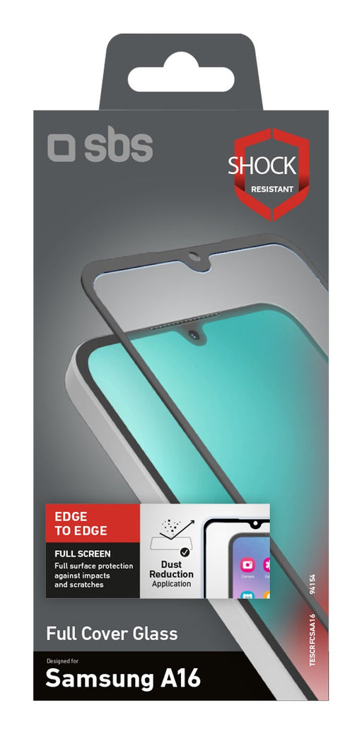 EAN 8018417494154 - SBS TESCRFCSAA16 protector de pantalla o trasero para teléfono móvil Samsung 1 pieza(s) imagen 2