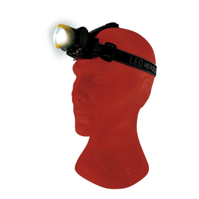 EAN 4004005030297 - Schwaiger WLED 40 Negro, Amarillo Linterna con cinta para cabeza COB LED imagen 9