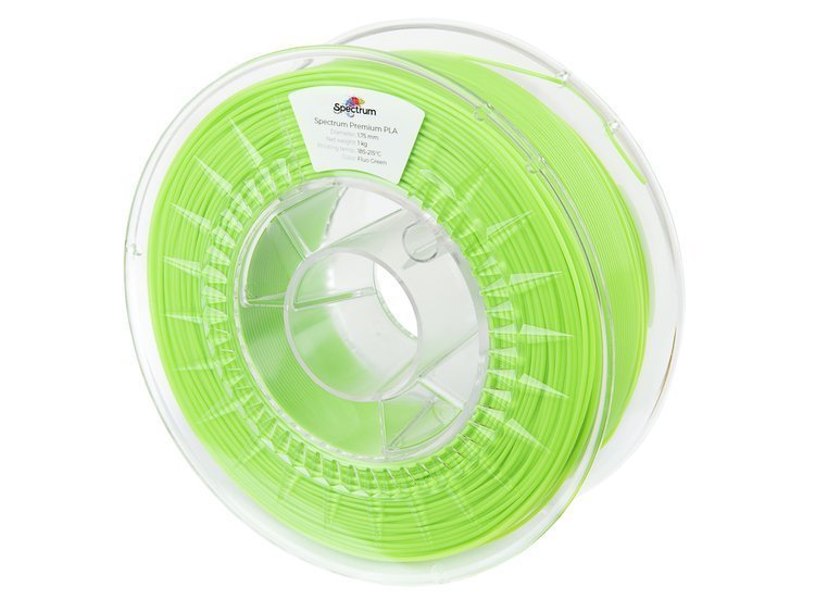 EAN 5903175657176 - Spectrum Filaments PLA Premium Ácido poliláctico (PLA) Verde fluorescente 1 kg imagen 1