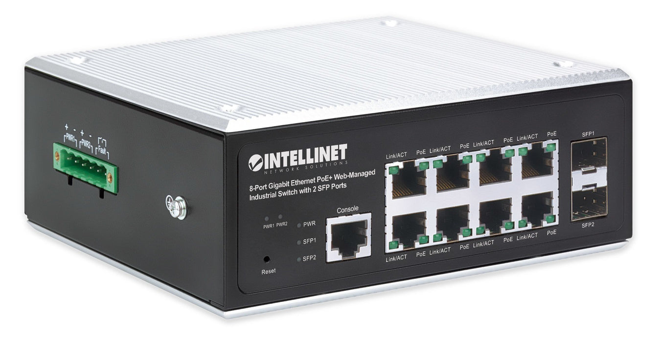 EAN 0766623508278 - Intellinet 508278 switch Gestionado L2+/L3 Gigabit Ethernet (10/100/1000) Energía sobre Ethernet (PoE) Ne imagen 2