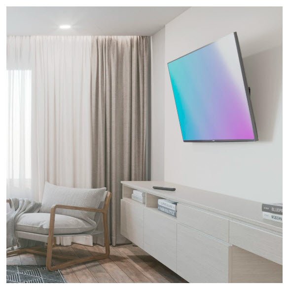 EAN 4047443509444 - Hama 00220818 soporte para TV 2,54 m (100") Negro imagen 7