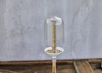 EAN 4078500054539 - Gardena ClickUp! comedero de pájaros Transparente, Blanco Acrílico imagen 2