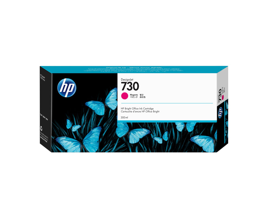 EAN 0190781771272 - HP 730 300-ml Magenta DesignJet Ink Cartridge cartucho de tinta 1 pieza(s) Original Alto rendimiento (XL) imagen 1