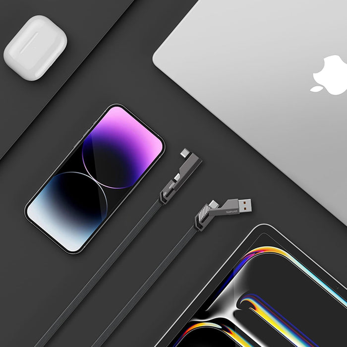 EAN 4252011911370 - 4smarts 541457 cable USB 1,5 m USB A USB C Grafito imagen 3