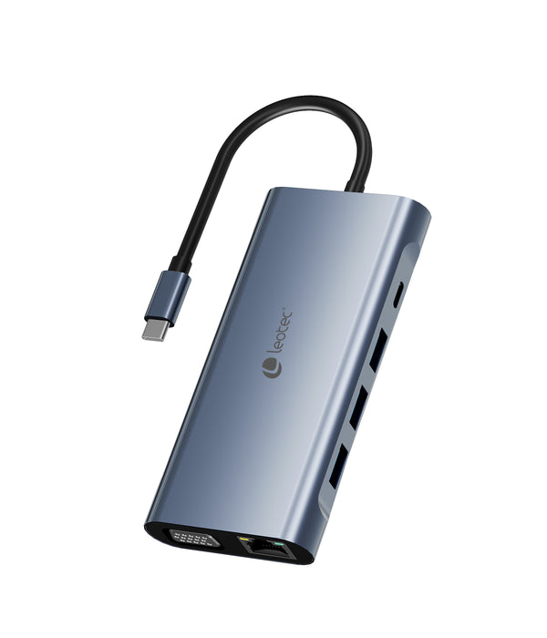 EAN 8436588882622 - Leotec LEDS01 base para portátil y replicador de puertos Acoplamiento Gris imagen 6