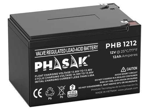 EAN 5605922050949 - Phasak PHB 1212 batería para sistema ups Sealed Lead Acid (VRLA) imagen 1