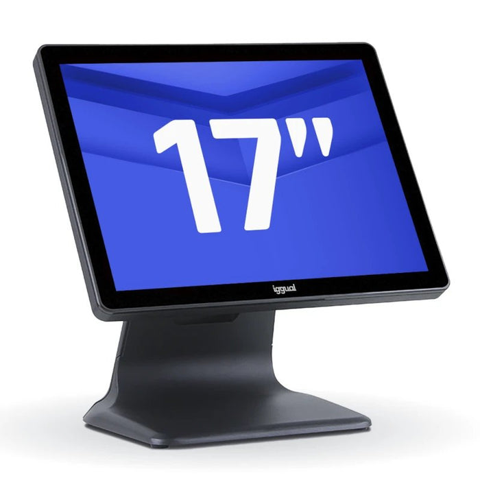 EAN 8435364319550 - iggual AIO 17.68.1000i5 1,7 GHz Todo-en-Uno 43,2 cm (17") 1280 x 1024 Pixeles Pantalla táctil Negro imagen 1