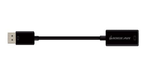 EAN 0881317513311 - iogear GDPHD4KA adaptador de cable de vídeo 0,086 m DisplayPort HDMI tipo A (Estándar) Negro imagen 3