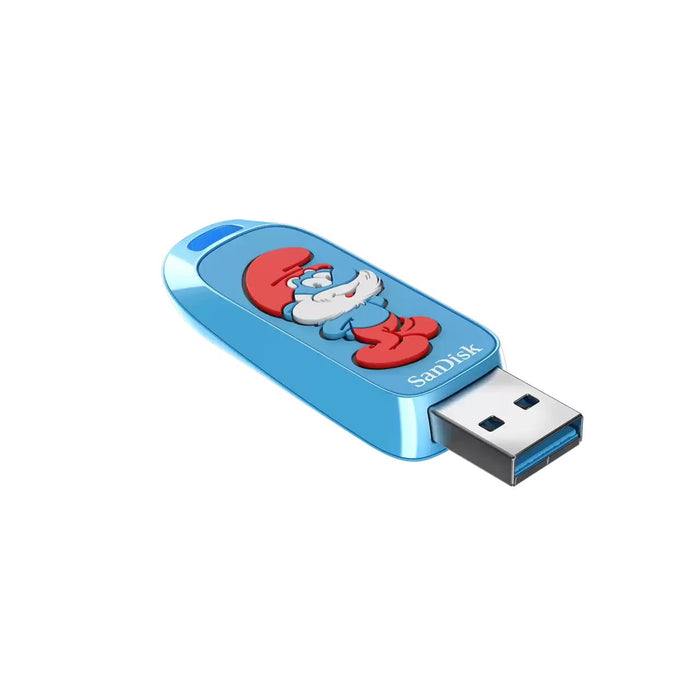 EAN 0619659217709 - SanDisk Smurf unidad flash USB 64 GB USB tipo A 3.2 Gen 1 (3.1 Gen 1) Azul imagen 2