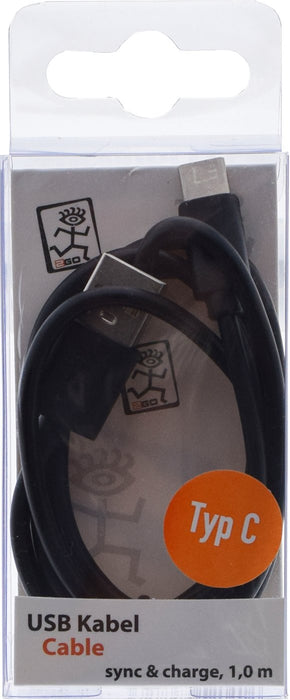 EAN 4010425957823 - 2GO 795782 cable USB USB 3.2 Gen 1 (3.1 Gen 1) 1 m USB B USB C Negro imagen 2