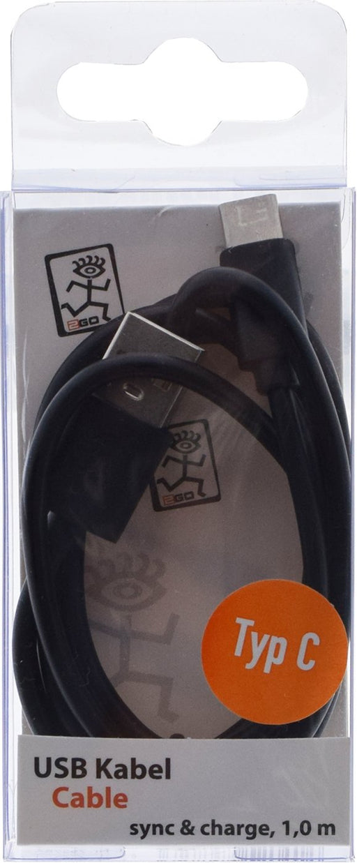 EAN 4010425957823 - 2GO 795782 cable USB USB 3.2 Gen 1 (3.1 Gen 1) 1 m USB B USB C Negro imagen 2