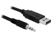 EAN 4043619831159 - DeLOCK USB 2.0/3.5 mm 1.8m cable de audio 1,8 m 3,5mm Negro imagen 1