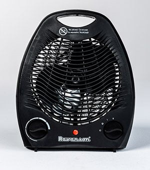 EAN 5902230901209 - Ravanson FH-105B calefactor eléctrico Interior Negro 2000 W Ventilador eléctrico imagen 1
