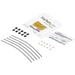 EAN 0065030884068 - StarTech.com CONNLOCKPK5 organizador de cables Piso Cable con piezas de sujeción Plata 5 pieza(s) imagen 7