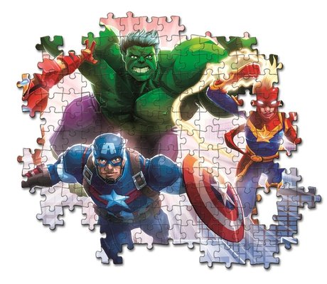 EAN 8005125275540 - Clementoni Marvel Avengers Puzle de figuras 104 pieza(s) Arte imagen 3