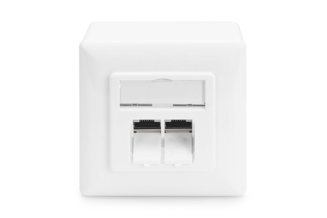 EAN 4016032175742 - Digitus DN-9006/B5-N toma de corriente RJ-45 Blanco imagen 2