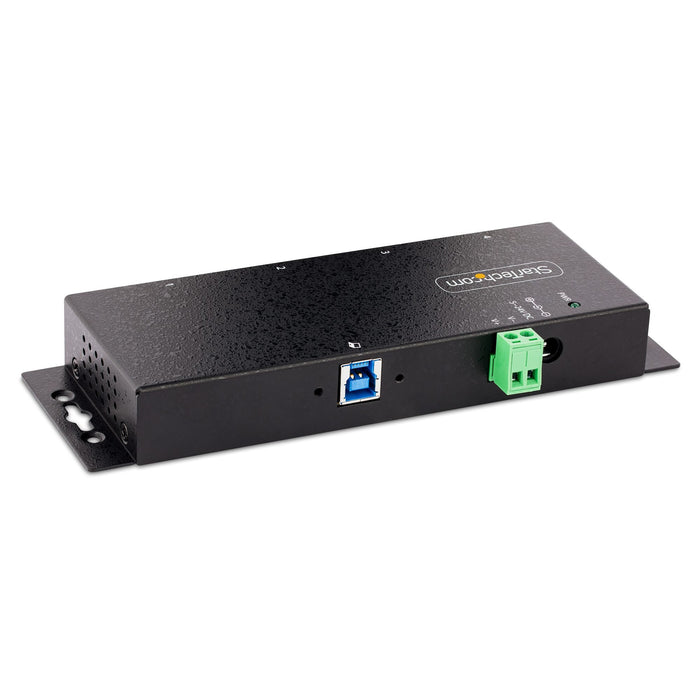 EAN 0065030898010 - StarTech.com 5G4AINDNP-USB-A-HUB hub de interfaz USB 3.2 Gen 1 (3.1 Gen 1) Type-B 5000 Mbit/s Negro imagen 2