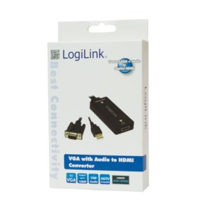 EAN 4052792028072 - LogiLink CV0060 adaptador de cable de vídeo Negro imagen 2