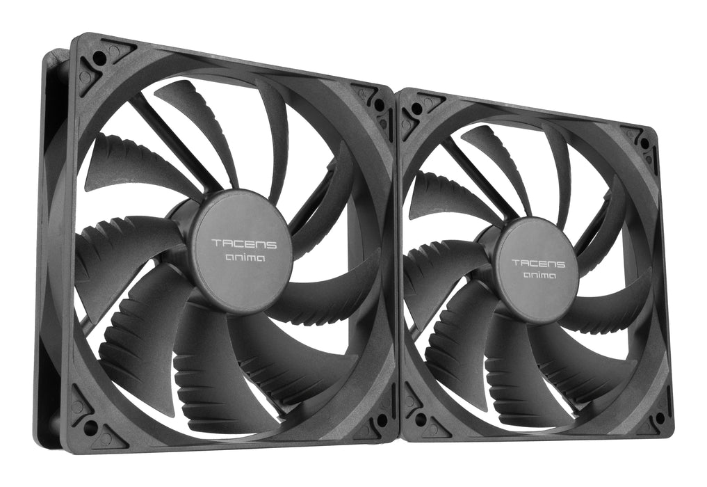 EAN 8435693112204 - Tacens Anima AF12X2 sistema de refrigeración para ordenador Tarjeta gráfica Refrigerador de aire 12 cm Ne imagen 1