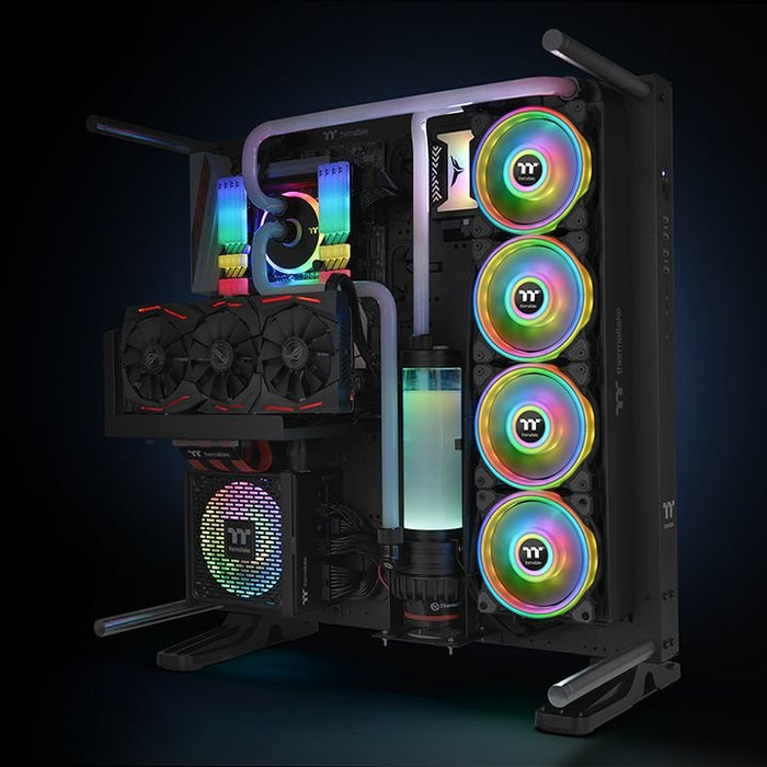 EAN 4713227521574 - Thermaltake Riing Quad 12 RGB Carcasa del ordenador Ventilador 12 cm Negro imagen 5