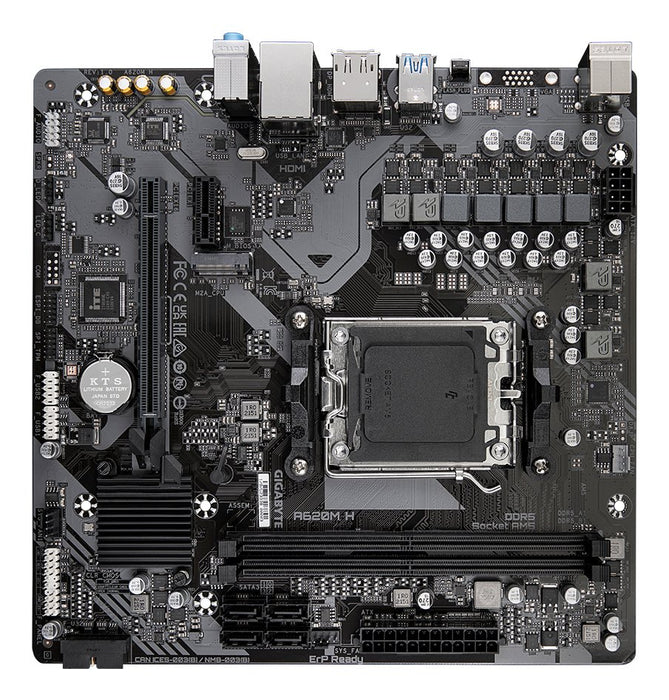 EAN 4719331855512 - GIGABYTE A620M H placa base AMD A620 Zócalo AM5 micro ATX imagen 4